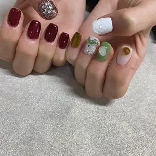 ネイル Amber21.所属・Nagahama Akariのネイルデザイン