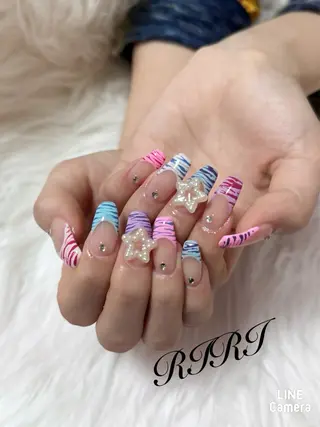 ネイル riri オーナーのネイルデザイン