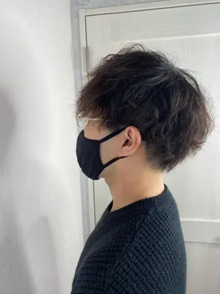 パーマ メンズ 脇田 克巳のヘアスタイル