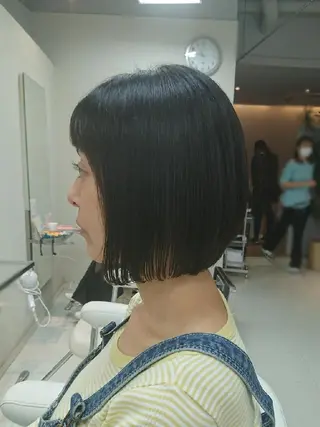 ミディアム nagane sayakaのヘアスタイル