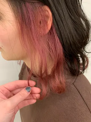 ミディアム 心斎橋/海外レイヤー 募集中三好玲奈のヘアスタイル