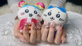 ロング 💜MIYA nail川崎店のネイルデザイン