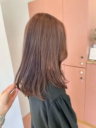 ミディアム カラー karin/インナー カラー/北名古屋市のヘアスタイル