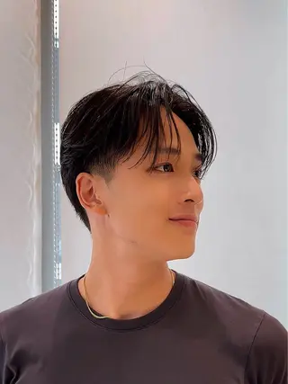 ショート パーマ メンズ メンズパーマ/ メンズカット/平木のヘアスタイル