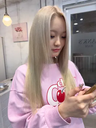 ロング カラー BANK'S hair所属・💐ケラチン 髪質改善寺坂雄飛💐のヘアスタイル