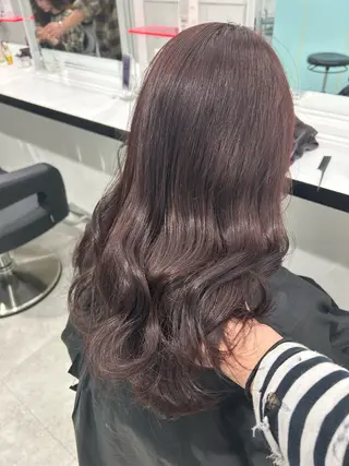 ロング カラー エフェクトブリーチ／ レイヤーカット／翔のヘアスタイル