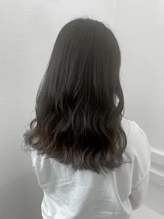 ロング カラー Mintleaf 💛MAYUKOのヘアスタイル