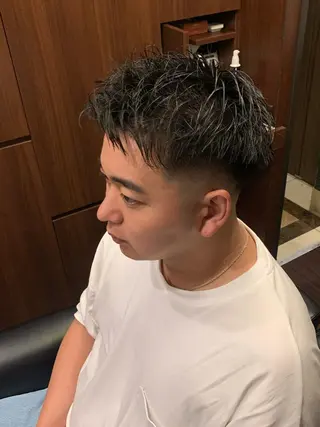 メンズ ヒロ銀座バーバーショップ秋葉原店所属・芦川 柚貴のヘアスタイル
