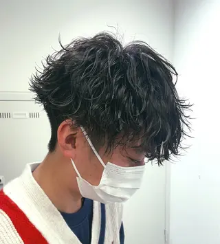 パーマ メンズ 【メンズ特化】 池田大成✂︎のヘアスタイル
