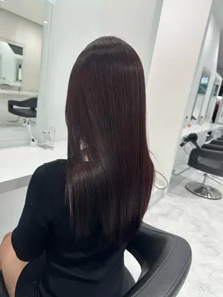 ロング カラー ヘアアレンジ ♡上品韓国髪♡ブラ ウン/SAYATOのヘアスタイル