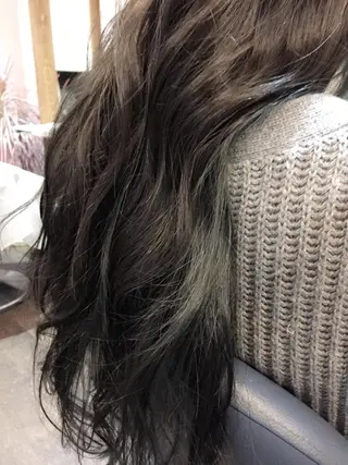 ミディアム セミロング ロング カラー 原宿サロン代表 デザインカラー伊藤卓のヘアスタイル