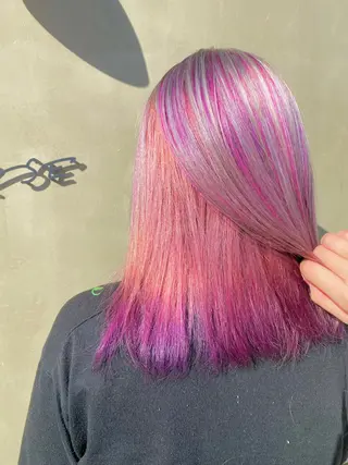 ロング カラー Design Color🐰アユミのヘアスタイル