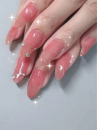 ネイル 艶/マグネット/網紅 /韓国/岩下りほのネイルデザイン