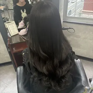 ロング OZ梅田♡ ゆはなブリーチのヘアスタイル