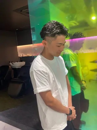 メンズ ‎しゅり🇰🇷 日韓MIXメンズヘアのヘアスタイル