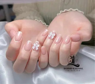 ネイル BAMBOO BLISS 研修用のネイルデザイン