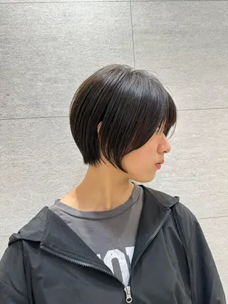 ショート Number六本松所属・山崎 友雅のヘアスタイル