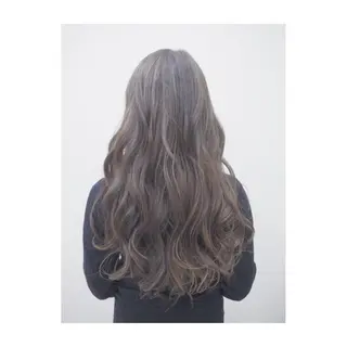 ロング カラー 永岡 鉄平のヘアスタイル