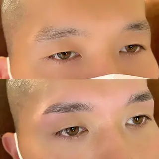 メンズ アイブロウ Belinda 🦋二見陽子のマツエク・マツパデザイン