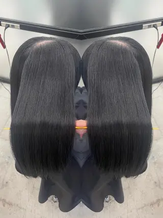 ロング カラー dx share salon 渋谷所属・髪質改善ヘアエステ Soruhaのヘアスタイル