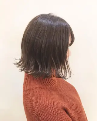 カラー ♱地雷カラー♱ウルフ ♱ 藍衣 ♱のヘアスタイル