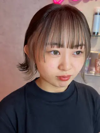 ショート カラー 韓国ヘア/艶カラー /田中悠佑のヘアスタイル