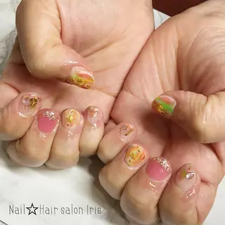 ネイル Hair salon Irie所属・與儀 知佳のネイルデザイン