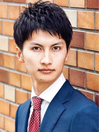 ミディアム メンズ KEEN creative hair所属・きょーすけ 💈barberのヘアスタイル