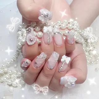 ネイル 💎CC・NaNa 韓国風ネイル🌙Cのネイルデザイン