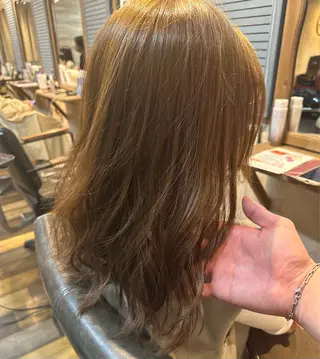 セミロング カラー SHUHEY💎 髪質改善✨のヘアスタイル