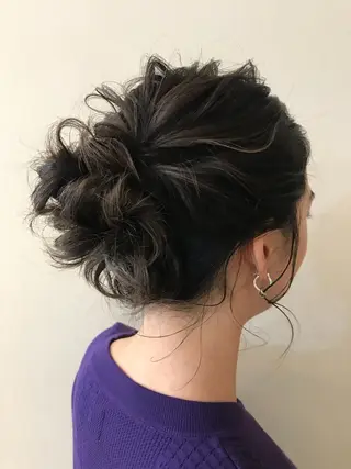 ショート ヘアアレンジ Aloa透明感ヘア ♡kanami♡のヘアスタイル