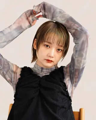 ミディアム カラー 銀座⚜️【脱白髪染め 美髪矯正】トグチのヘアスタイル