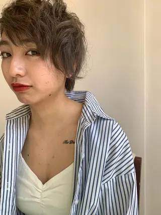 ショート DiMPlE  ディンプル所属・🌸スタイリスト 山浦美恵のヘアスタイル