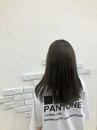 ロング カラー 太白区白髪ぼかし/ ボブカット/千葉達人のヘアスタイル