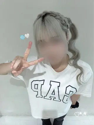 ヘアアレンジ 長谷川 彩那のヘアスタイル