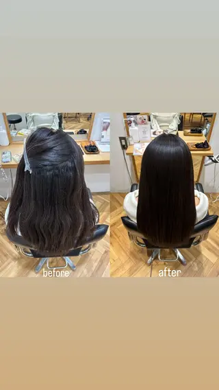 ロング hair make ONE 004所属・渋川 真奈のヘアスタイル