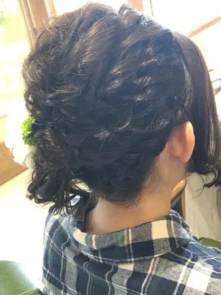ショート ヘアアレンジ 髙尾 綺女のマツエク・マツパデザイン