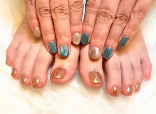 ネイル 頑張る女性の味方✴︎ M.i　nail ♡のネイルデザイン