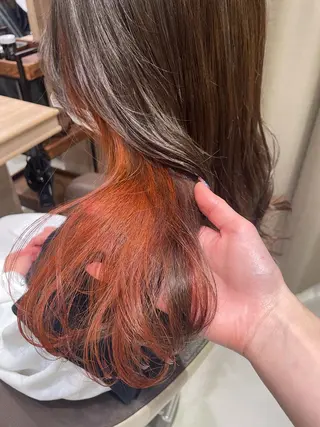 ロング カラー メンズ特化/ パーマChihoのヘアスタイル