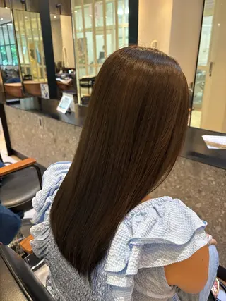ロング カラー カラー/髪質改善 トリートメント/優果のヘアスタイル