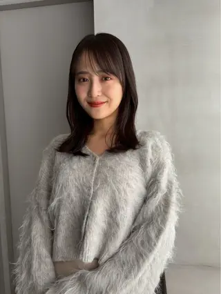 セミロング 骨格診断カット.𖥔 ボブ/レイヤー/碧夢のヘアスタイル