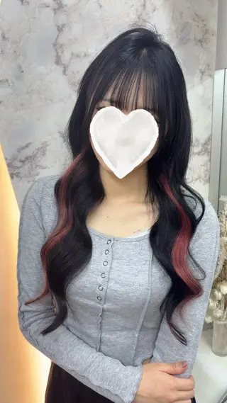 カラー 🍒るい🍒ブリーチ モデル様募集中🌟のヘアスタイル