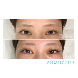 マツエク・マツパ MEMOTTO CHIHIROのマツエク・マツパデザイン