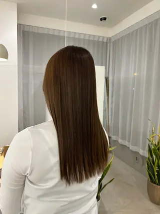 ロング カラー つくばUtooe's 石田桃花のヘアスタイル