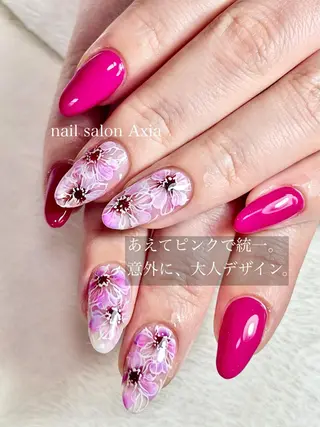 カラー ネイル nail salon Axia所属・nail salon Axiaのネイルデザイン