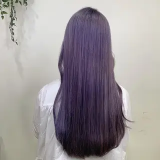 ロング 韓国ハイトーン🦋 hikariのヘアスタイル