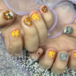 ネイル Nail Studio GOTHAM所属・高円寺駅からすぐ🌈 ネイルGOTHAMのネイルデザイン