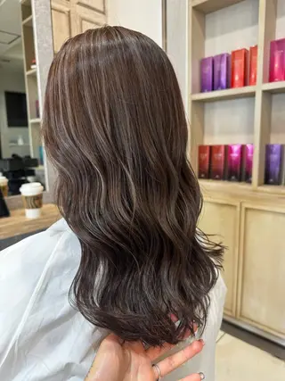 ロング カラー beaute錦糸町 🦖⋆͛yuka💚のヘアスタイル