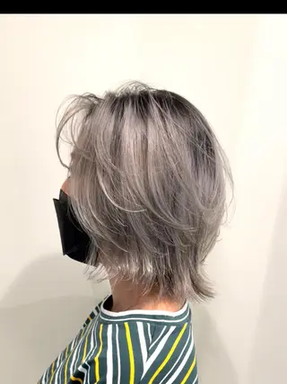 ミディアム 🌹ハッシュカット、 レイヤー韓国ヘア🌹のヘアスタイル