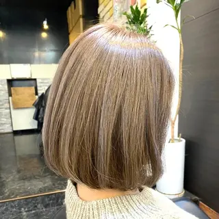 ミディアム カラー alpha松戸 🍓武田さくら🦊のヘアスタイル